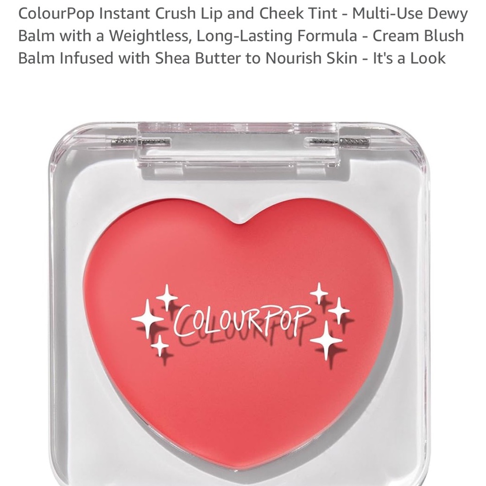 COLOURPOP INSTANT CRUSH LIP AND CHEEK BALM